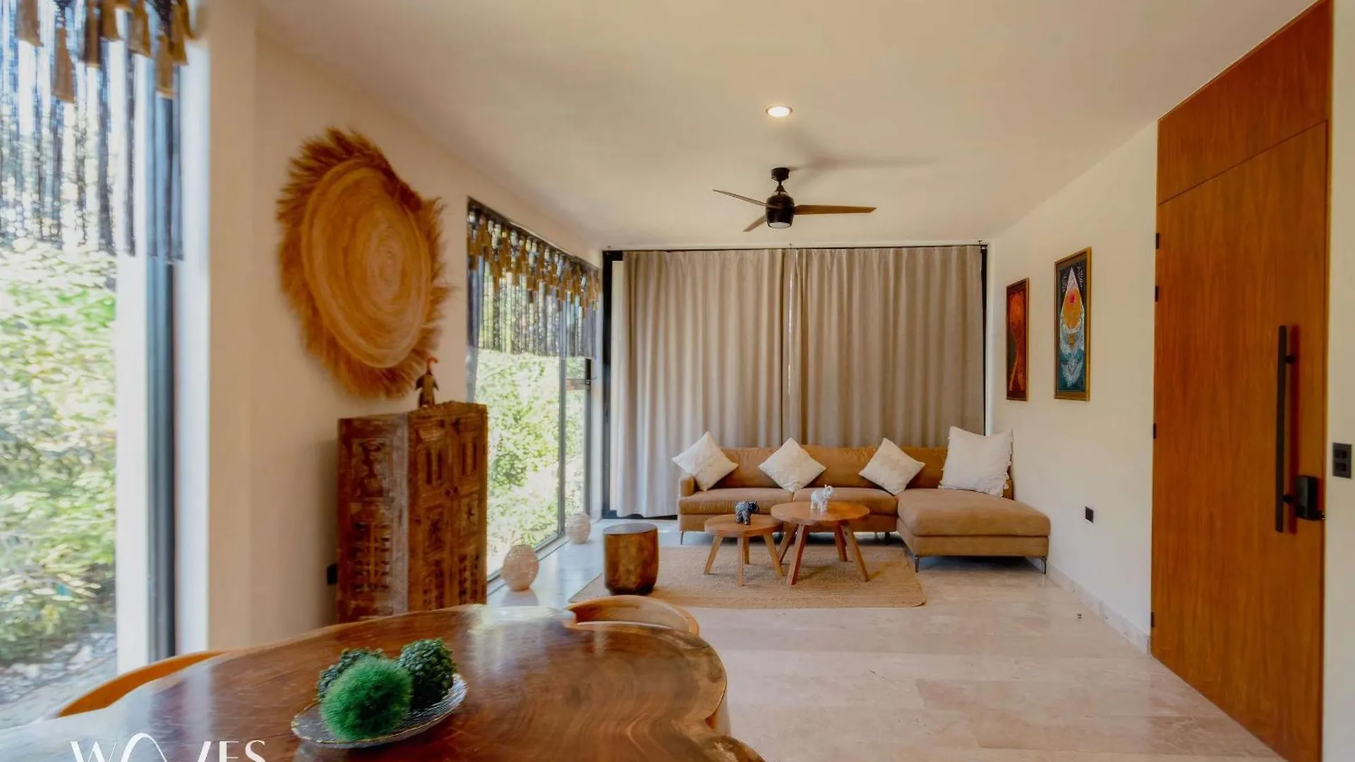 Spacious Modern 3Br Apartment In Gated Community With Pool View At Chaan Ha By Waves Tulum 0*,  Mexico